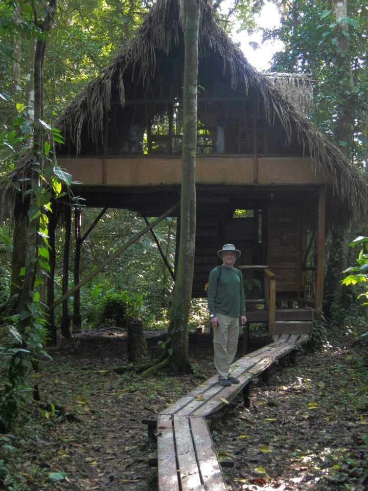 Jungle Cabana, our home for three of the six nights