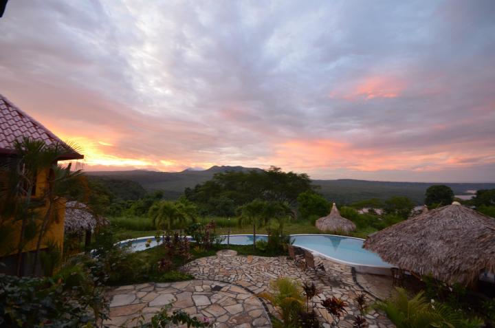 Sunset at the Hacienda